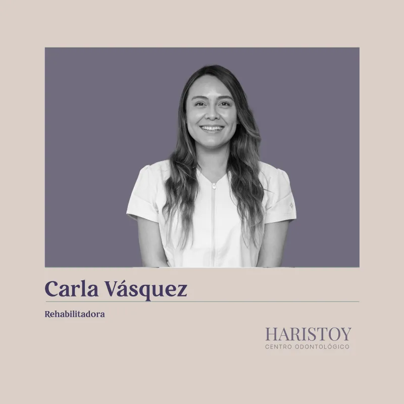 Dra. Carla Vásquez — Rehabilitadora Oral en Concepción